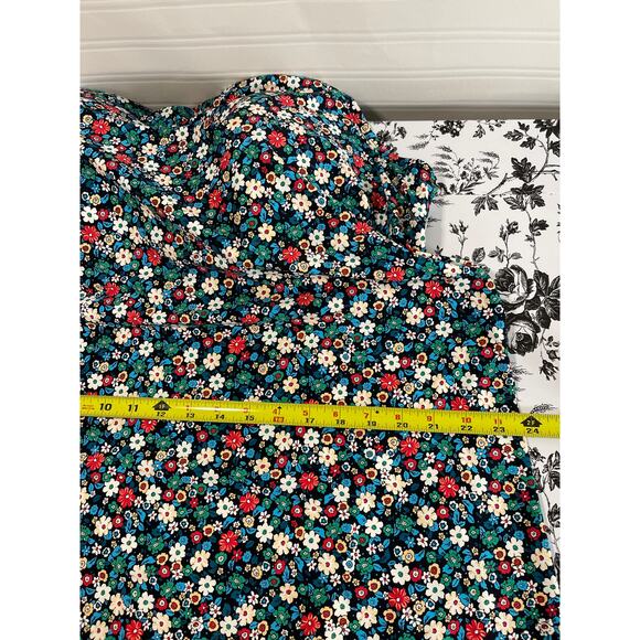 Lands' End Chloride Resistant Floral Scoop Neck Dresskini Women's 22W Coastal - Picture 9 of 10